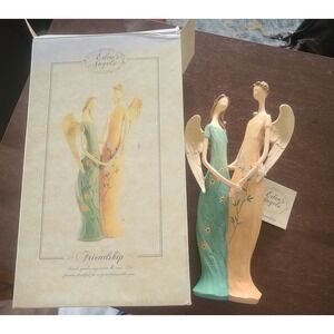Eden's Angels "Friendship" Figurine Giftcraft  #301112 2006 9.25" Tall NIB Rare